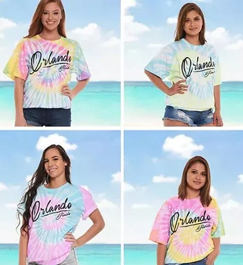 Pastel Swirl Dye T-Shirt