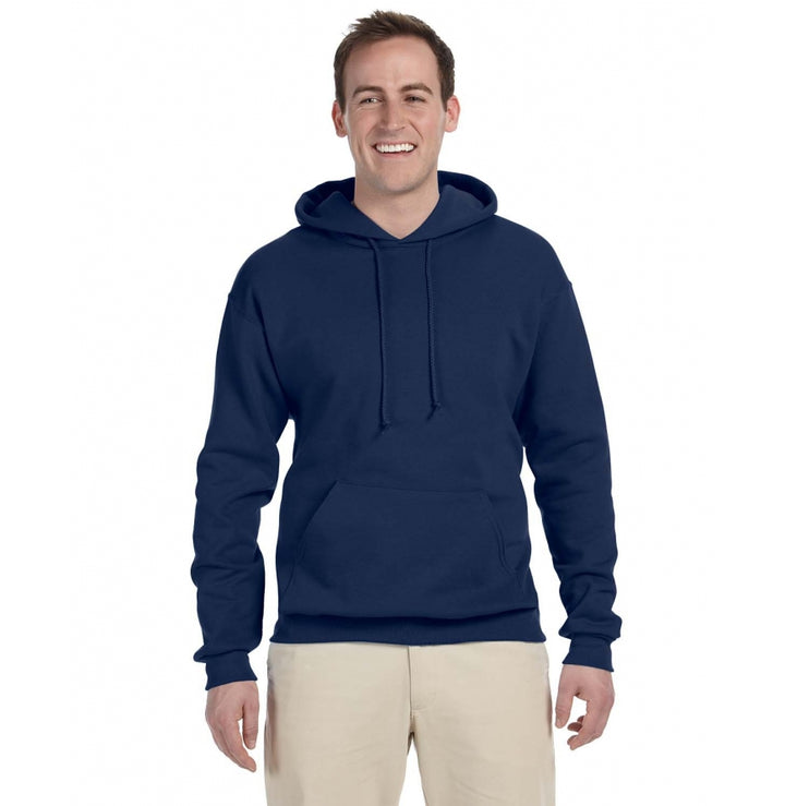 Jerzees 996 NuBlend fleece pullover hood in navy