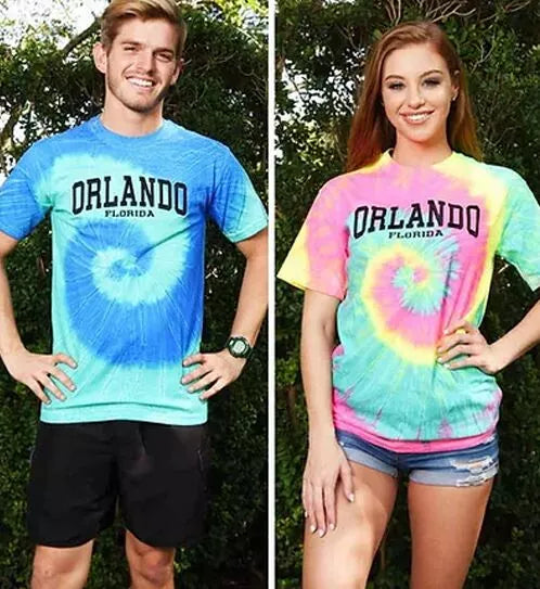Neon Dye Swirl T-Shirt